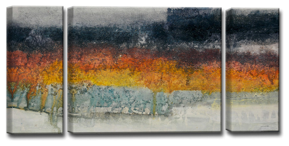 Dream Fields by Norman Wyatt Jr. 3-Piece Wrapped Canvas Art Set