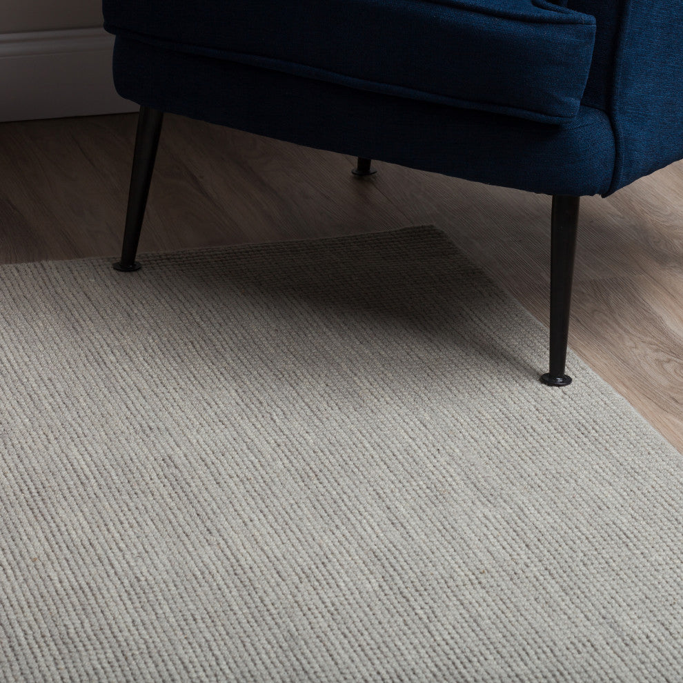 Monaco Sisal MC300 Silver 4' x 4' Octagon Rug