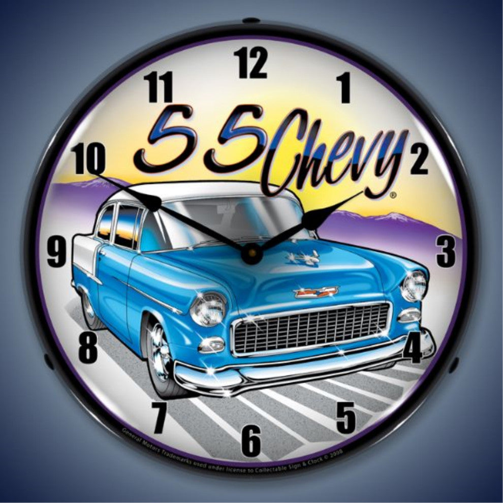 GM712176 1955 Chevy Clock