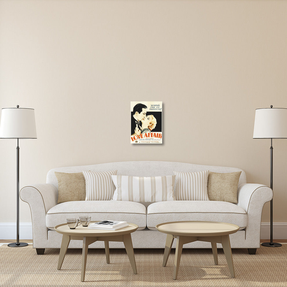 "Bogart In Love Affair, 1932" Canvas Giclee by Hollywood Photo Archive, 17"x22"
