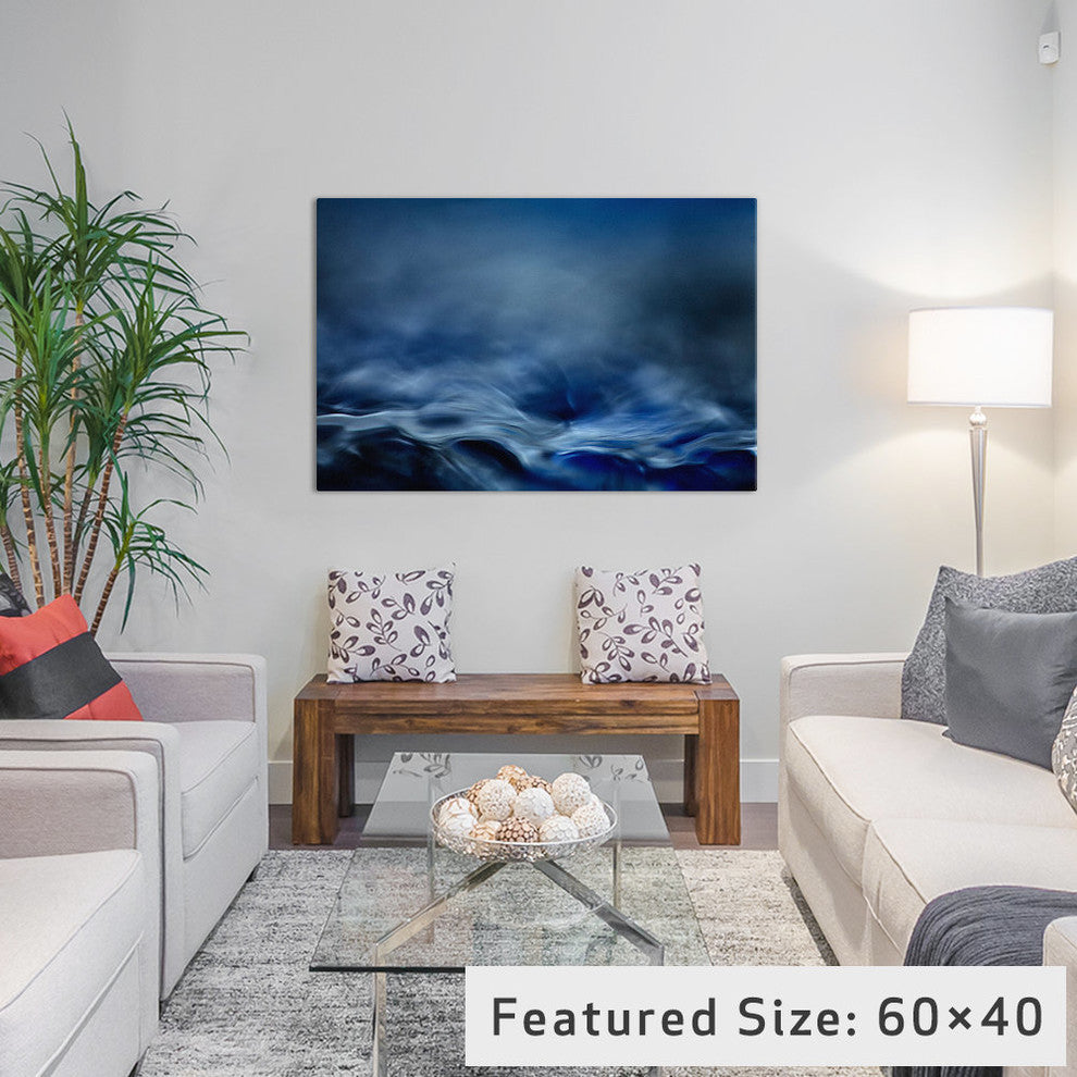 "Blue Fantasy" by Willy Marthinussen, 18x12x1.5