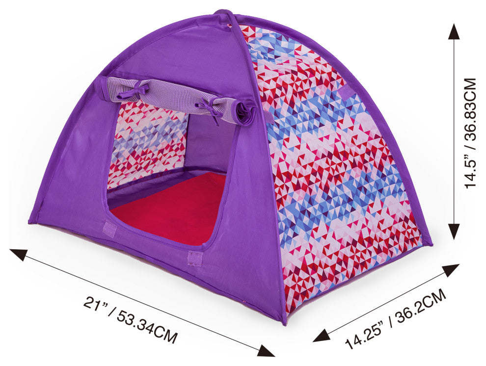 18" Doll - Smaller Tent & Sleeping Bag