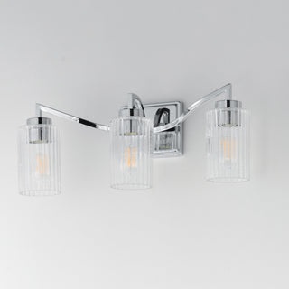 Maxim 21373 Rigata 3 Light 23"W Vanity Light - Black