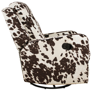 Polyester 27.2" Recliner Chairs, Brown