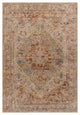 Naila IAL-2300 Red/Ivory Machine Woven 2'7" x 10' Rug