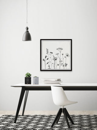 "All About Poppies" Framed Painting Print