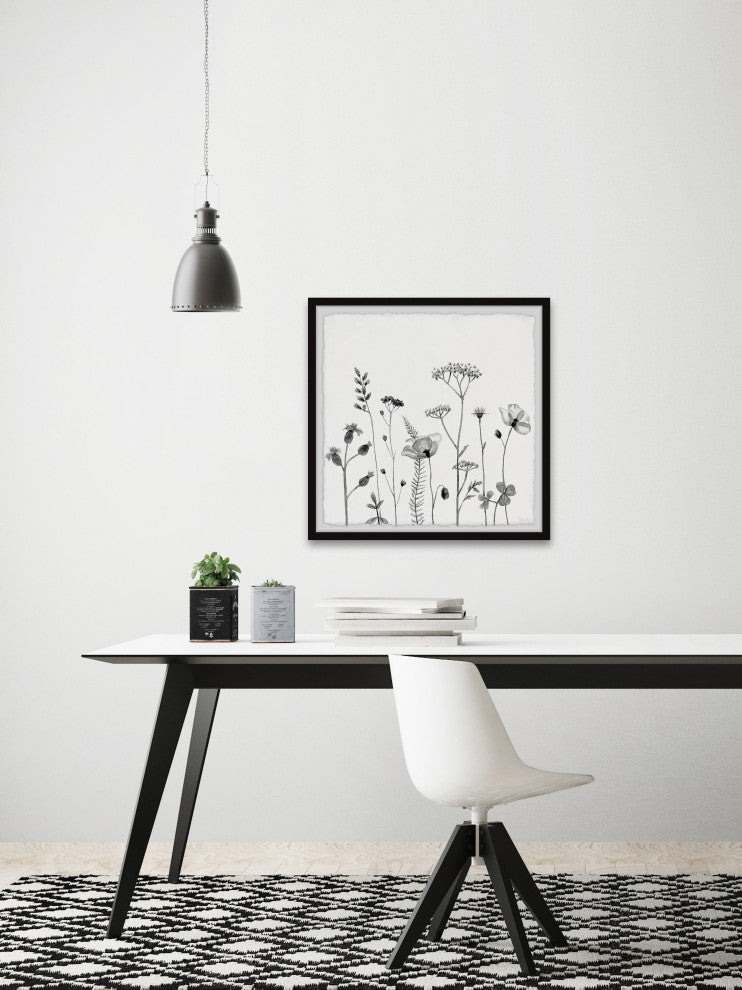 "All About Poppies" Framed Painting Print