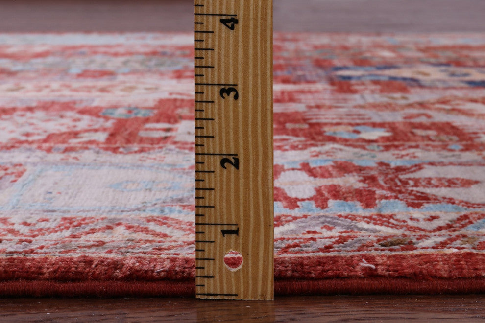 Tribal Fine Serapi Hand-Knotted Wool Rug 5' 0" X 6' 10" - Q12502