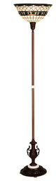 Meyda lighting 27534 71"H Tiffany Roman Torchiere