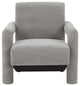 Safavieh Couture Faylin Boucle Accent Chair, Grey