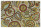 "Elegant Mandalas Dark Green" Digital Paper Print by Silvia Vassileva, 50"x34"