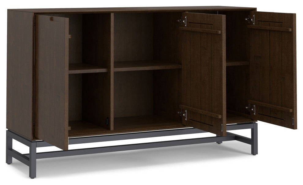 Banting 3 Door Sideboard Buffet, Walnut Brown