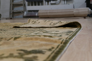 Green Transitional All Over Ningxia Area Rug