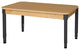 Rectangle High Pressure Laminate Table With Adjustable Legs, 18"-29"