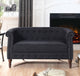 Celestia 3-Piece Living Room Set, Charcoal