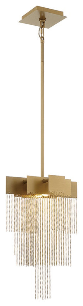 Bloomfield 2-Light Pendant, Gold