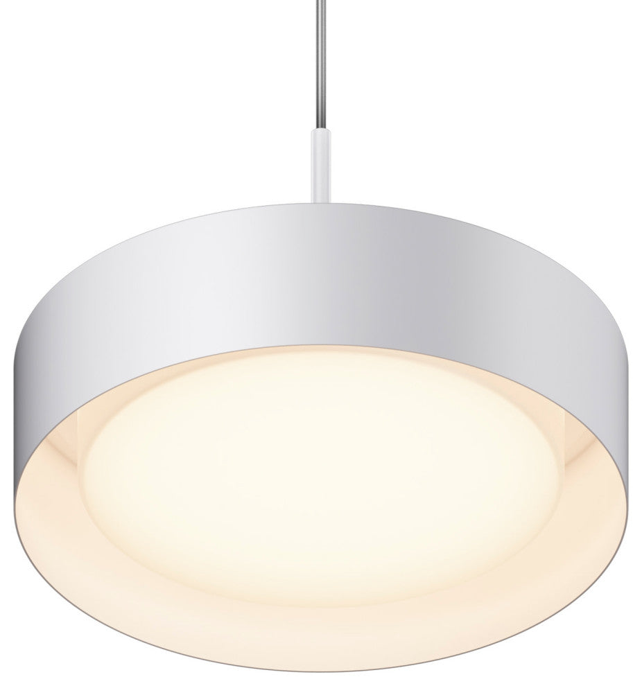 ET2 E51011 Echo 13"W LED Pendant - White