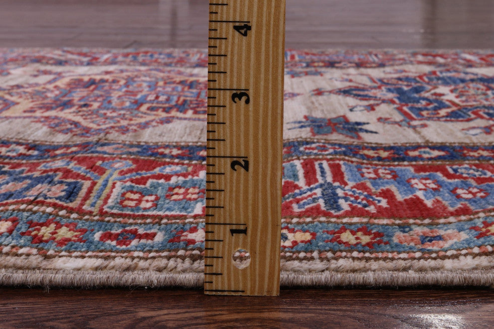 Runner Super Kazak Hand-Knotted Rug 2' 9" X 8' 10" - Q12841