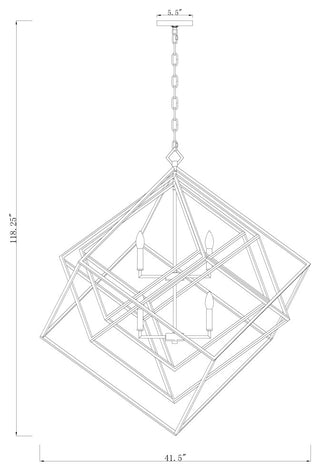 Zlite 457-10MB 10-Light Chandelier, Other
