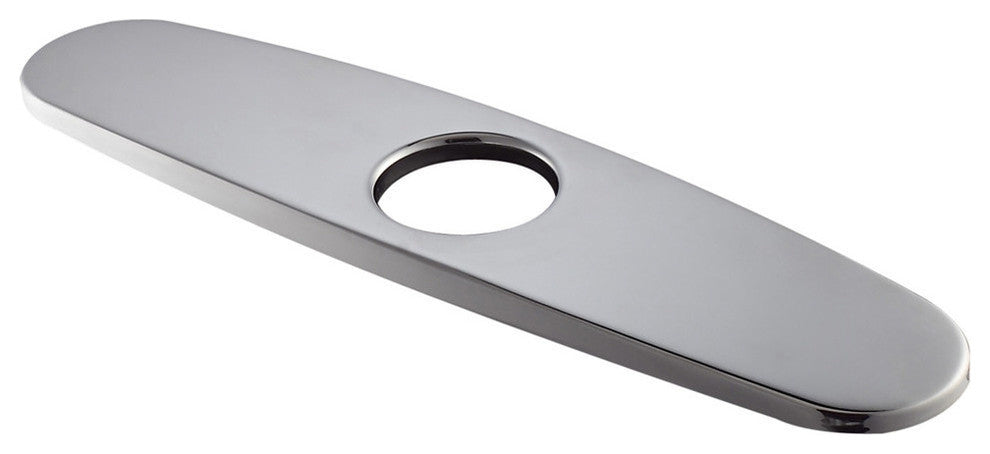 VIGO 10" L Kitchen Deck Plate, Chrome