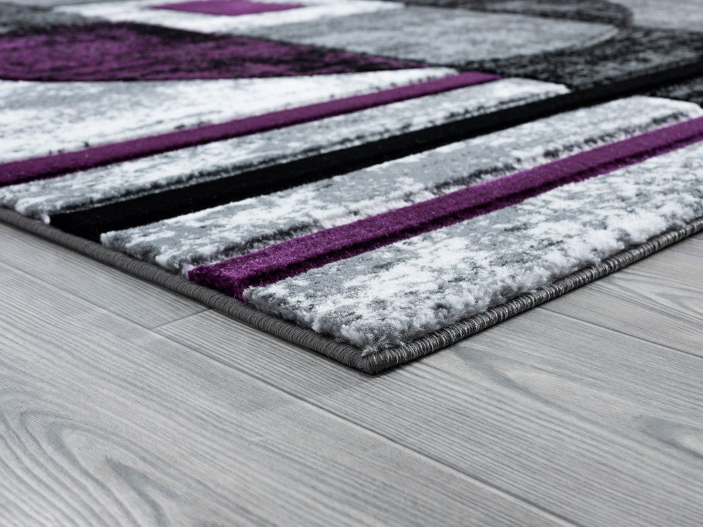 United Weavers Bristol Epsilon Plum Accent Rug 1'10x2'8