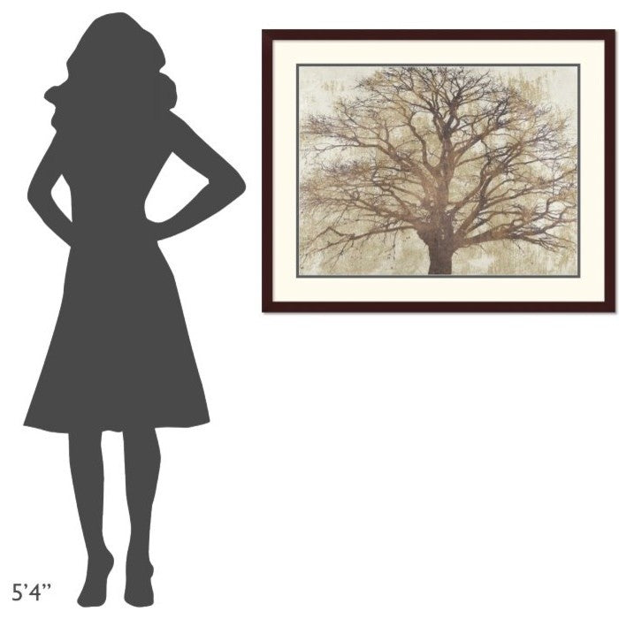 "Sacred Oak" Framed Digital Print by Alessio Aprile, 40x32"