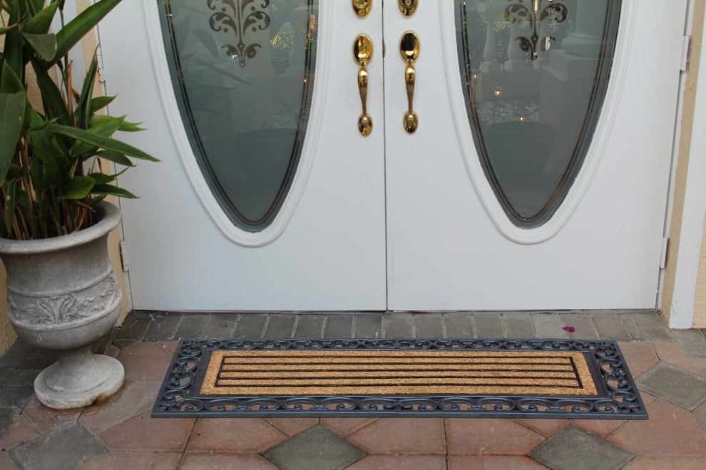 A1HC First Impression Clarence 18"x48" Coir Doormat