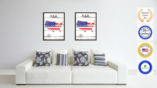 USA Flag Canvas, 28"x37"