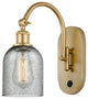 Innovations 518-1W-SG-G257 Caledonia 1 Light 5.3" Sconce, Satin Gold
