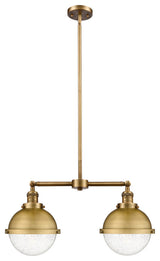 INNOVATIONS 209-BB-HFS-84-BB 2-Light Island Light Brushed Brass