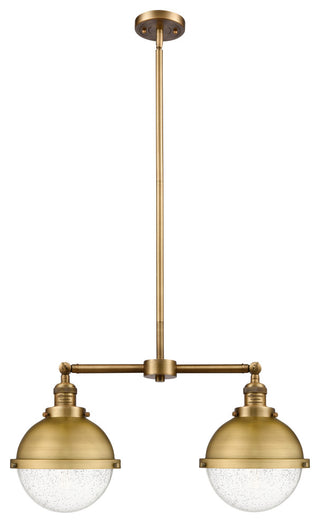 INNOVATIONS 209-BB-HFS-84-BB 2-Light Island Light Brushed Brass