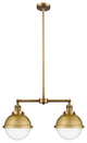 INNOVATIONS 209-BB-HFS-84-BB 2-Light Island Light Brushed Brass