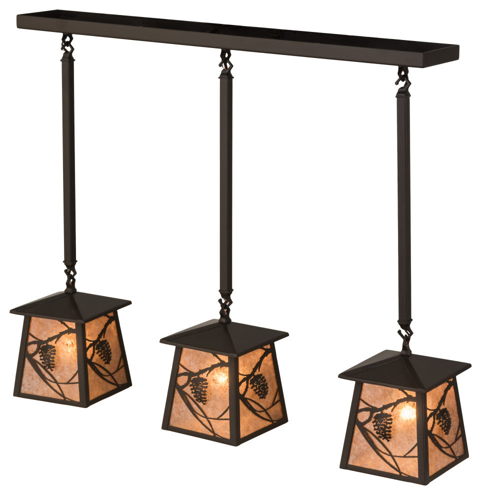 36L Whispering Pines 3 LT Island Pendant