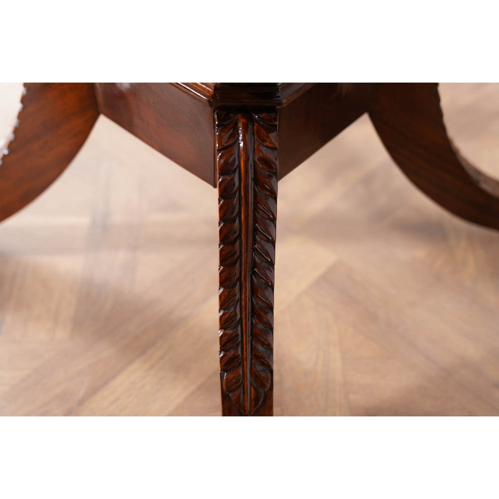 Lyre or Harp Base, Dining Table