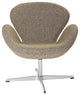 Modern Oatmeal Wing Upholstered `