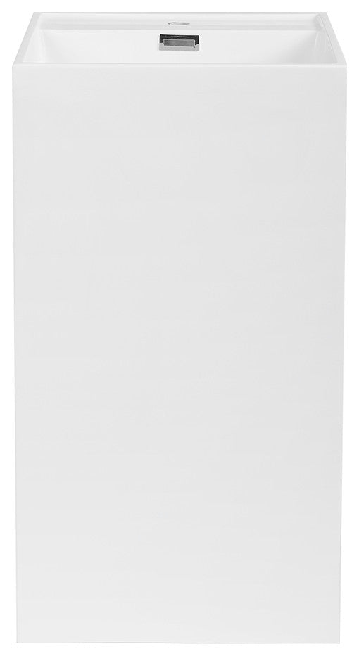 18" Streamline K-1481-18 Solid Surface Resin Freestanding Basin