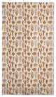 Houseplants On Linen Orange 58 x 102 Outdoor Tablecloth