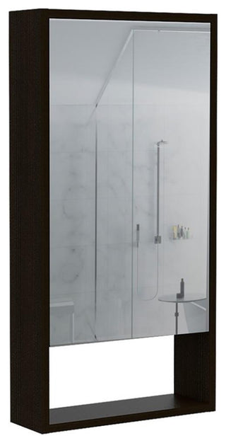 Home Square 2-Piece Set with Medicine Mirror Cabinet and 62" Linen Cabinet