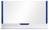 Mirror Regia, Navy Blue/White, 55"
