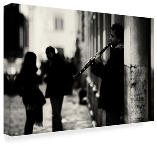 Julien Oncete 'Rome Street Song' Canvas Art, 47"x30"