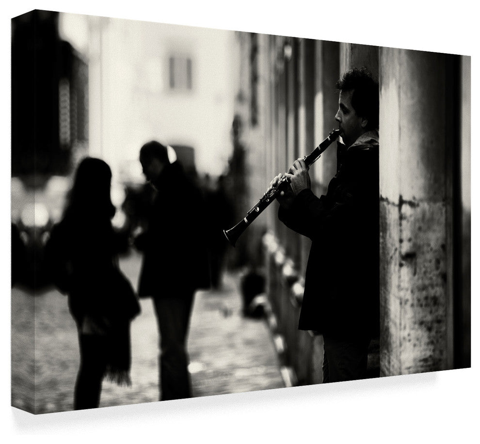Julien Oncete 'Rome Street Song' Canvas Art, 47"x30"