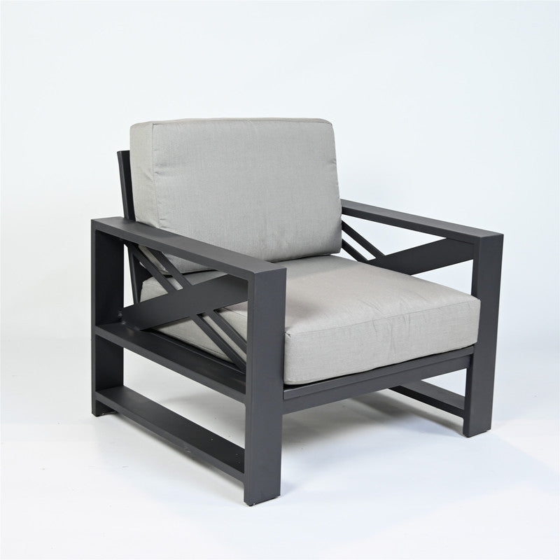 Marseille Aluminum Club Chair
