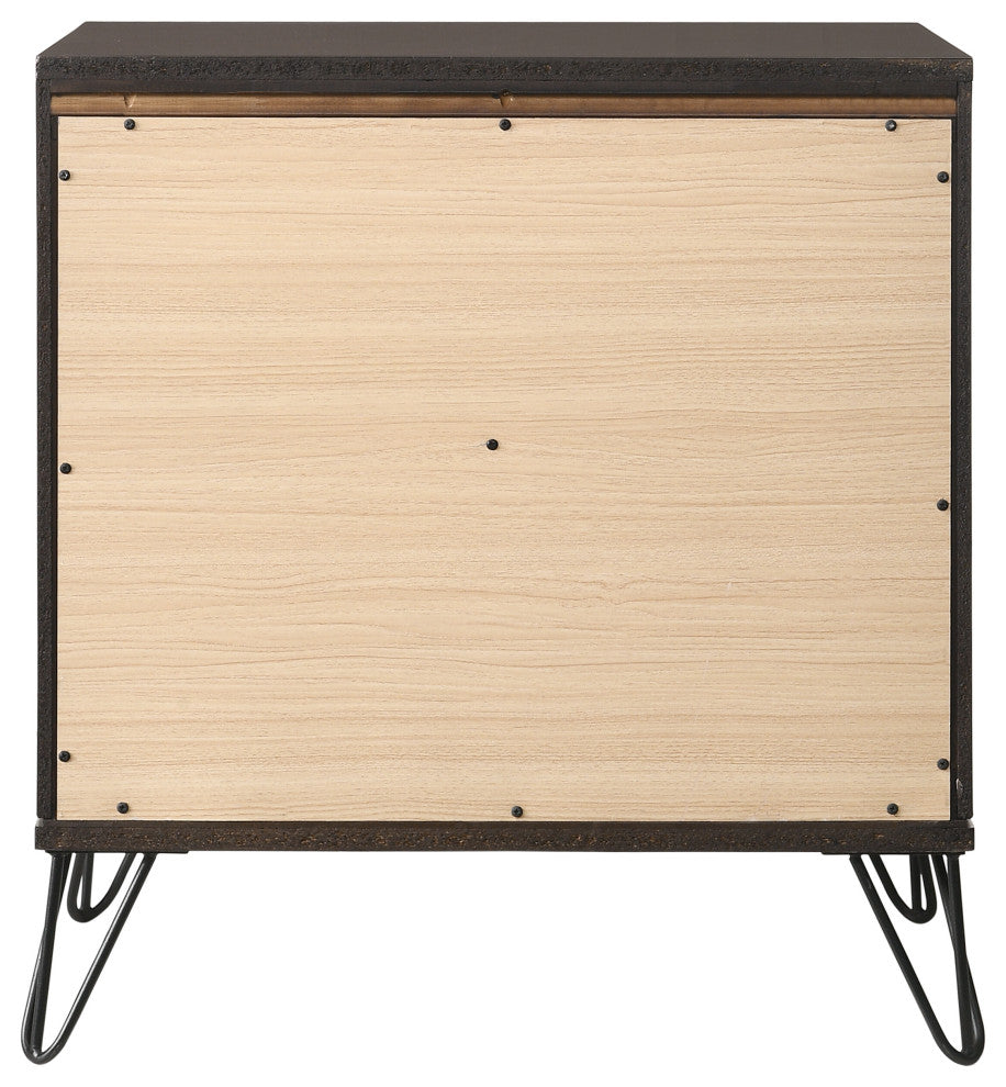 ACME Tablita Nightstand, Dark Merlot