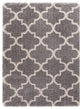 Concord Global Ocean Shag Marrakech Rug 3''3"x4''7" Silver Rug