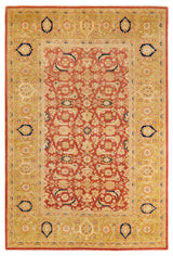 MOGUL, Hand Knotted Area Rug 9' 3" X 6' 3"