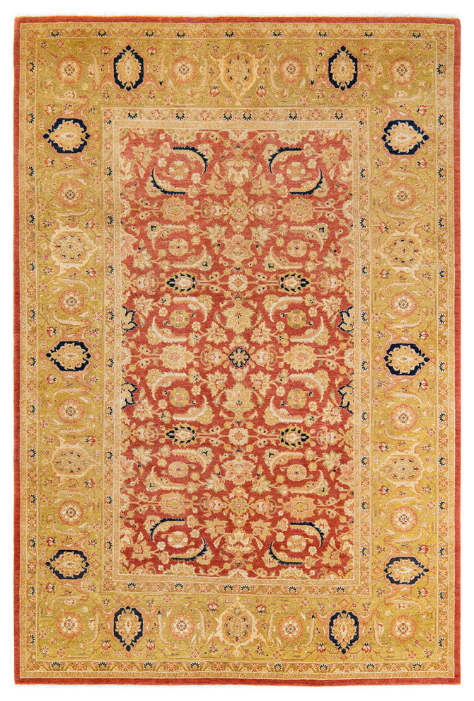 MOGUL, Hand Knotted Area Rug 9' 3" X 6' 3"