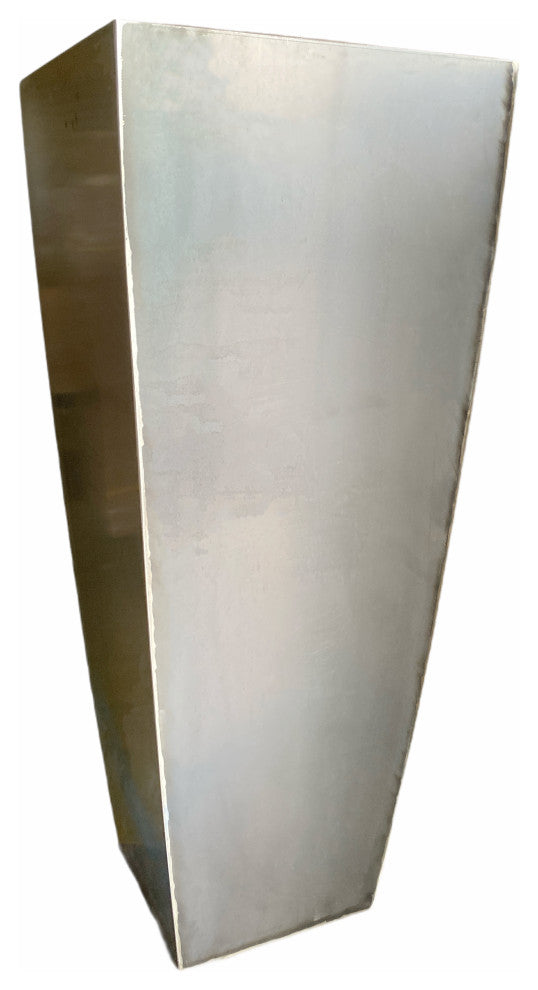 Steel Radius Tapered Planter, Corten, X-Large