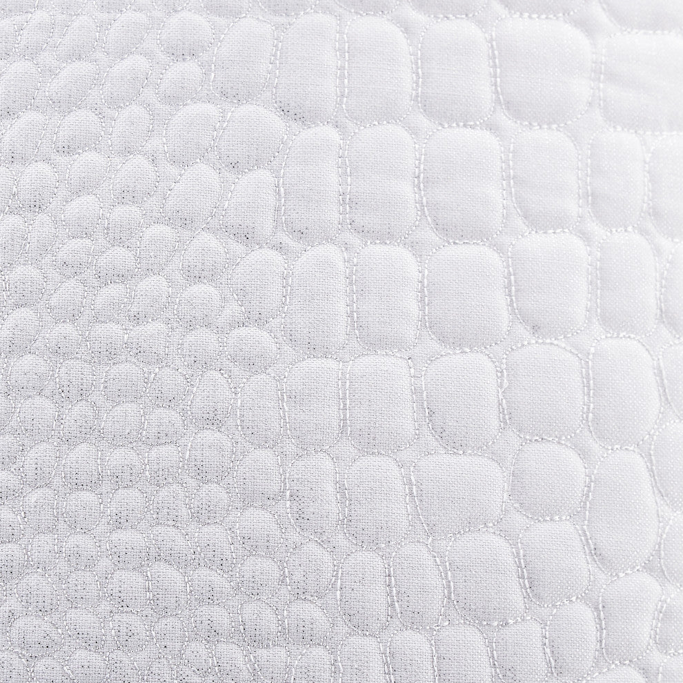 Brillance 26" Square Euro Sham, White