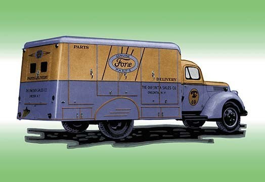 Genuine Fone Truck- Fine Art Giclee Print 24" x 36"