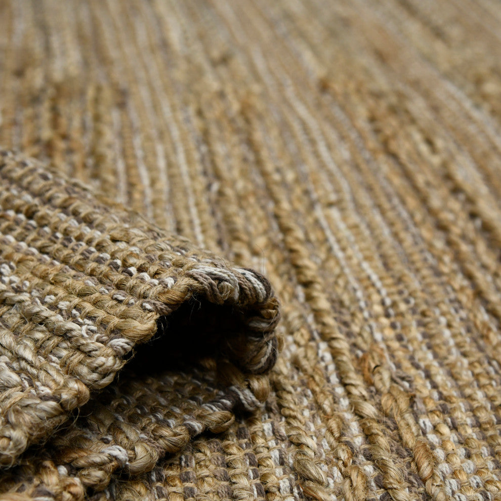 Naturals Sinclair Area Rug, Brown, 5' x 8', Striped